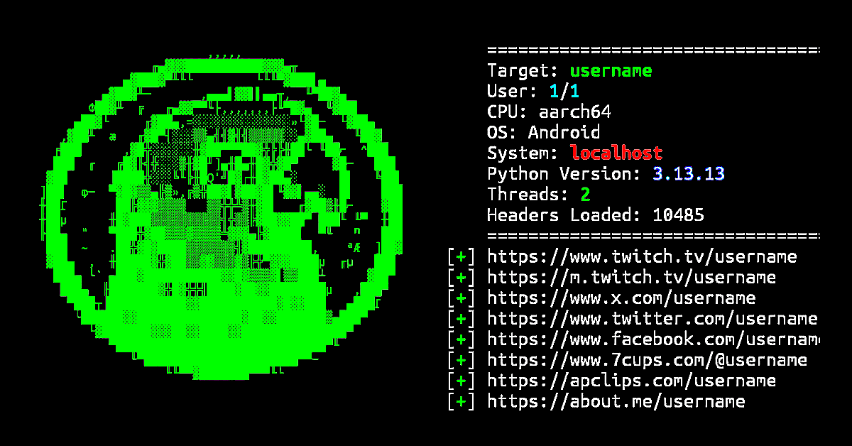 Osint tool Termux commands