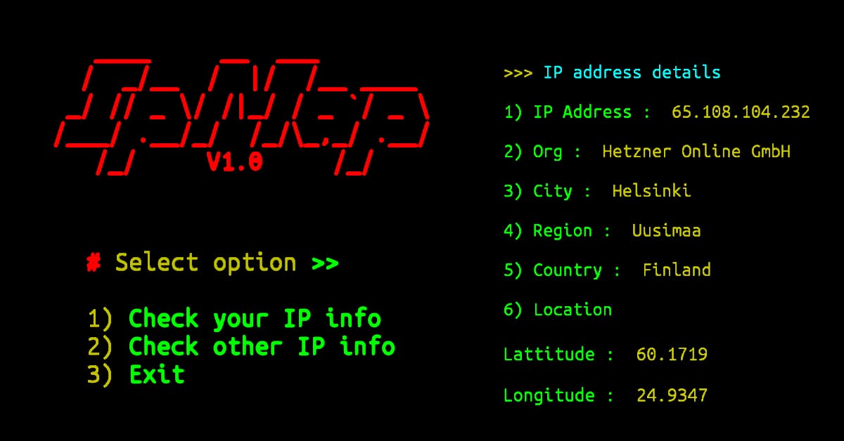 IpMan Tool install and use