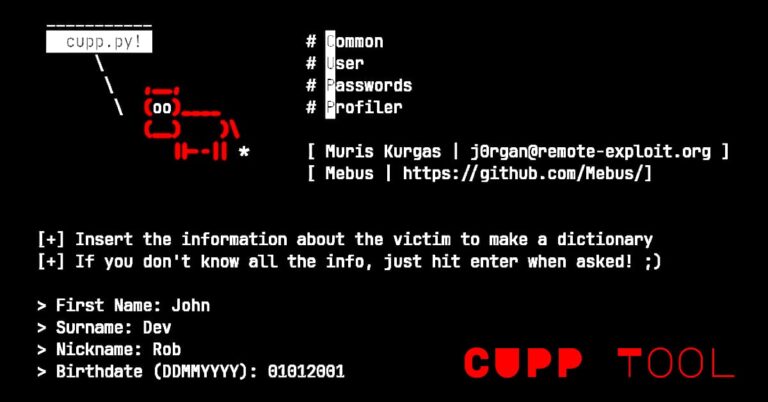 Create custom wordlist
