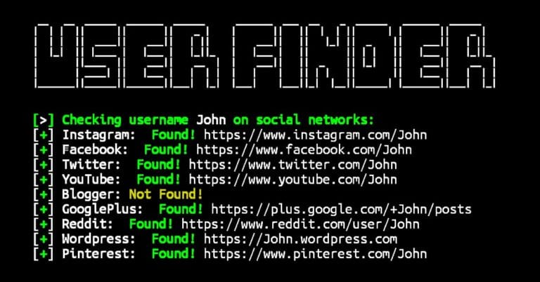 userfinder tool latest commands