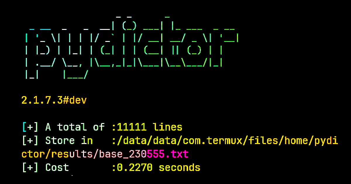 Wordlist Generator tool